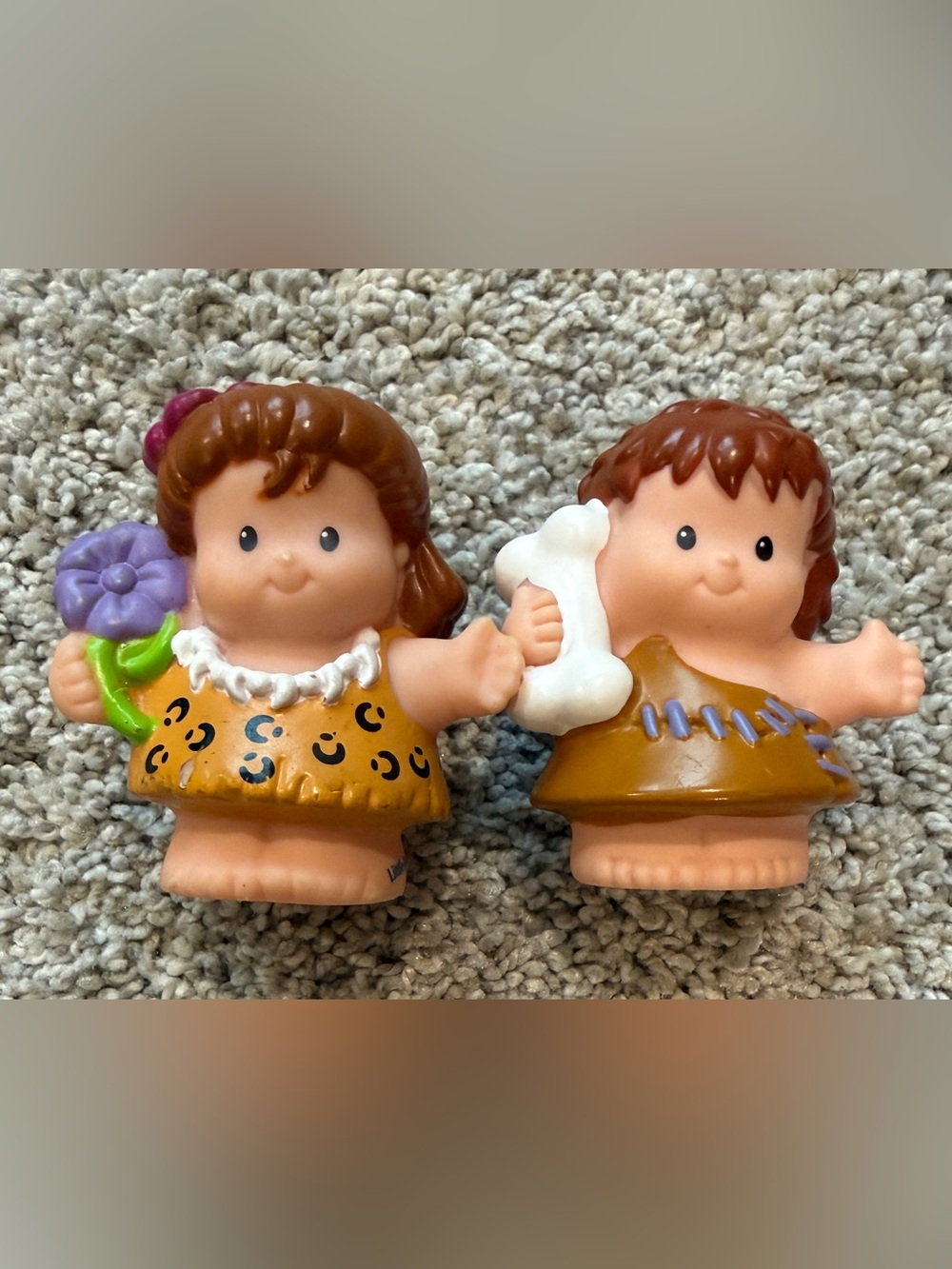 Fisher Price little people Caveman / cavewoman.